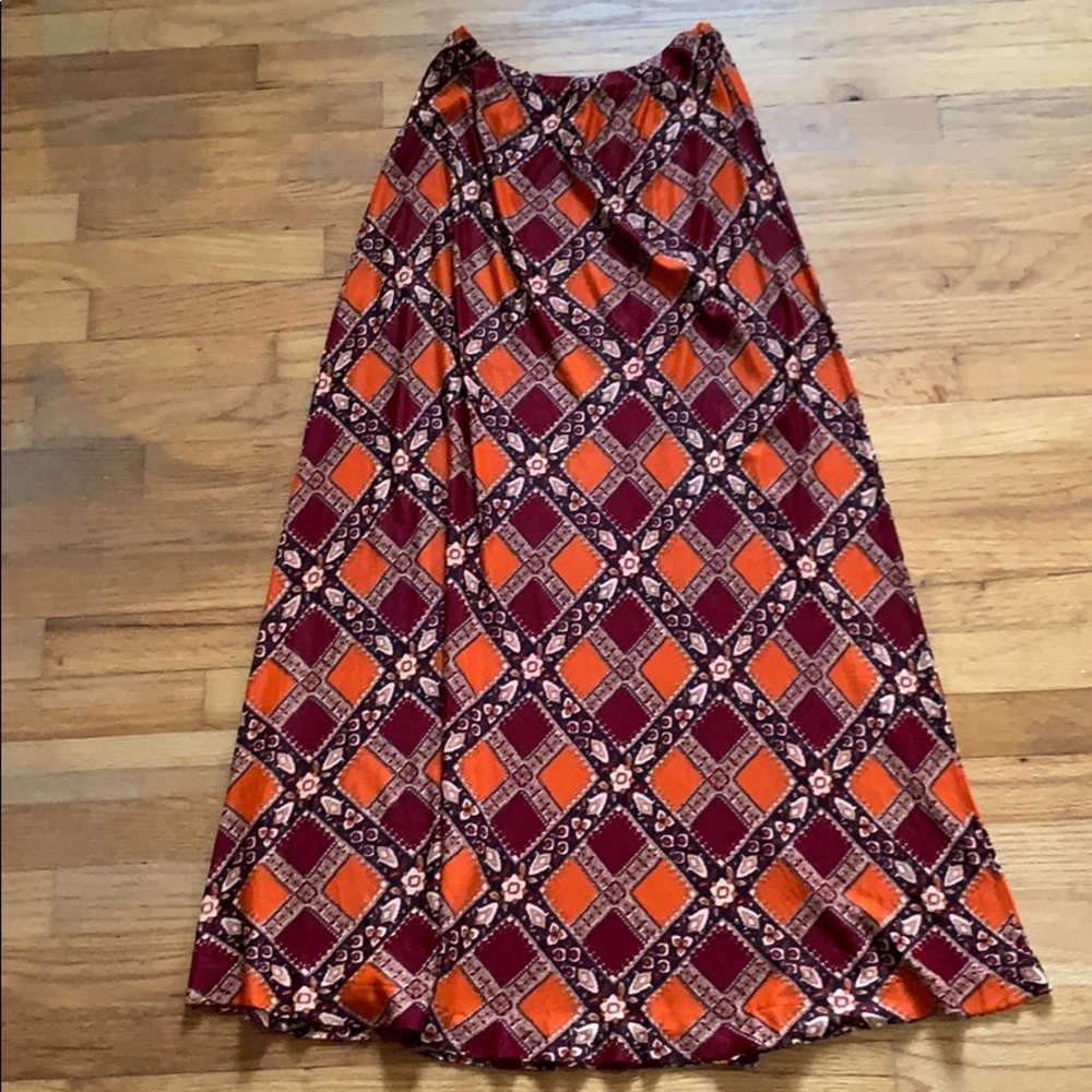 Long, soft, flowy skirt